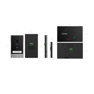 EZVIZ HP7 2-Entry Kit 2K Video Doorphone