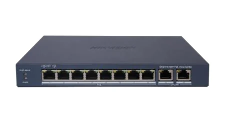 Hikvision DS-3E1310P-EI/M 8-Port Fast Ethernet Smart PoE Switch